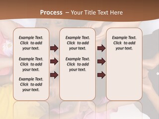 Young Kids Growing Up And Having Fun. Childhood, Learning, Exploration Family PowerPoint Template