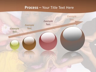 Young Kids Growing Up And Having Fun. Childhood, Learning, Exploration Family PowerPoint Template