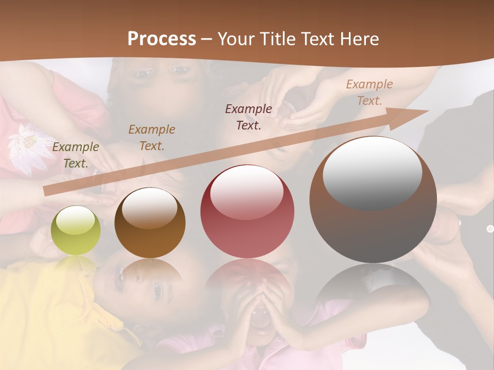 Young Kids Growing Up And Having Fun. Childhood, Learning, Exploration Family PowerPoint Template