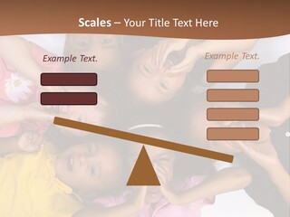 Young Kids Growing Up And Having Fun. Childhood, Learning, Exploration Family PowerPoint Template