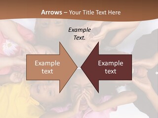 Young Kids Growing Up And Having Fun. Childhood, Learning, Exploration Family PowerPoint Template