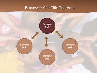 Young Kids Growing Up And Having Fun. Childhood, Learning, Exploration Family PowerPoint Template