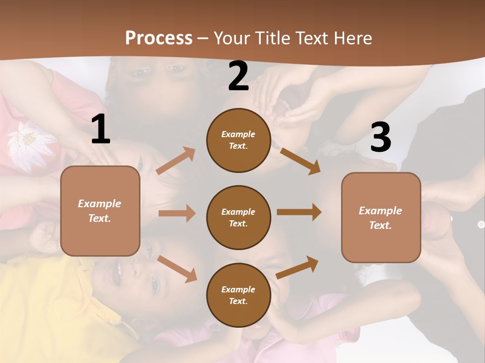 Young Kids Growing Up And Having Fun. Childhood, Learning, Exploration Family PowerPoint Template