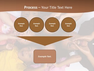 Young Kids Growing Up And Having Fun. Childhood, Learning, Exploration Family PowerPoint Template