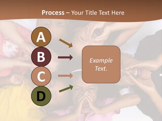 Young Kids Growing Up And Having Fun. Childhood, Learning, Exploration Family PowerPoint Template