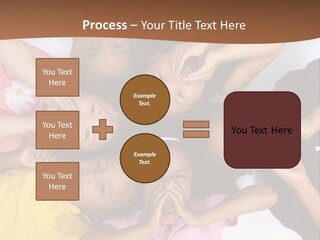Young Kids Growing Up And Having Fun. Childhood, Learning, Exploration Family PowerPoint Template