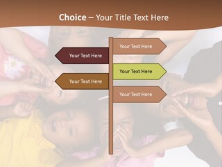 Young Kids Growing Up And Having Fun. Childhood, Learning, Exploration Family PowerPoint Template