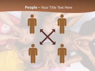 Young Kids Growing Up And Having Fun. Childhood, Learning, Exploration Family PowerPoint Template