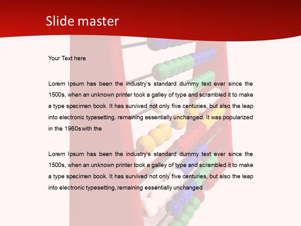 Abacus PowerPoint Template