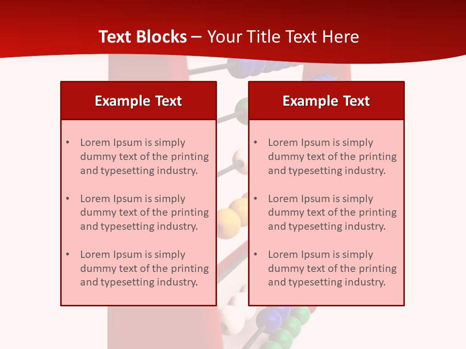 Abacus PowerPoint Template