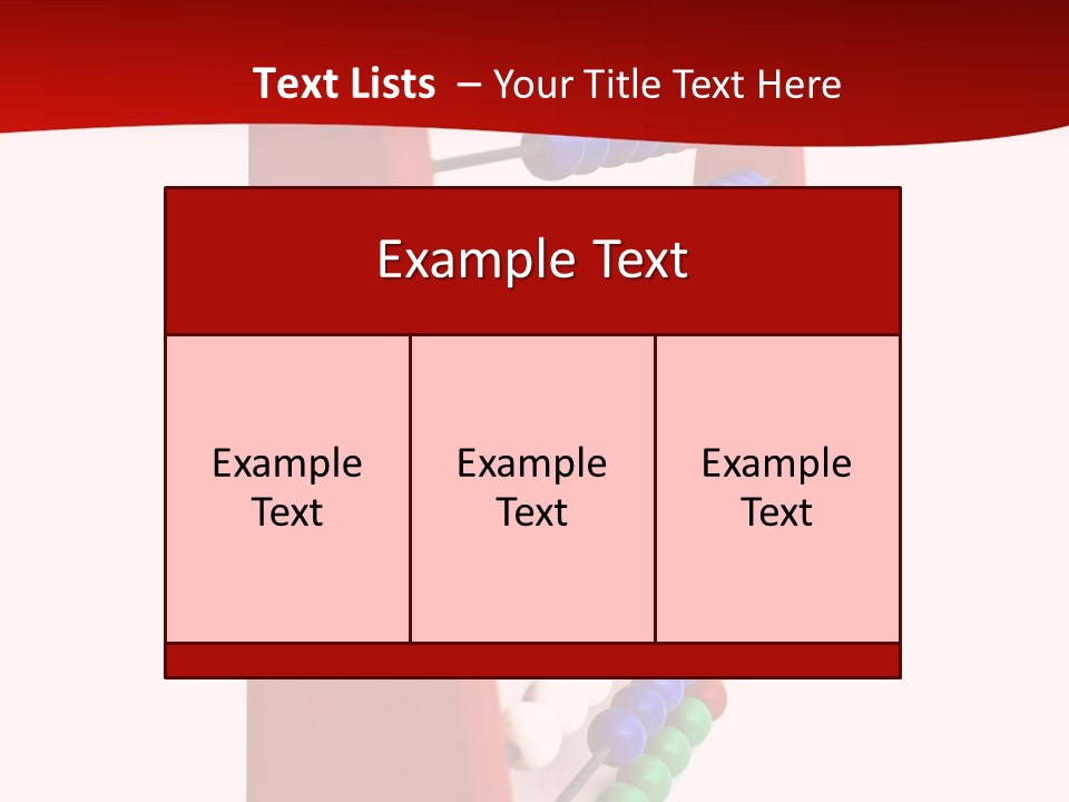 Abacus PowerPoint Template