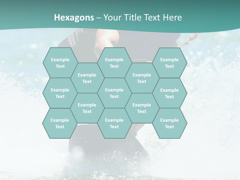 Boy Wakeboarding PowerPoint Template