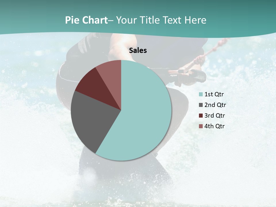 Boy Wakeboarding PowerPoint Template