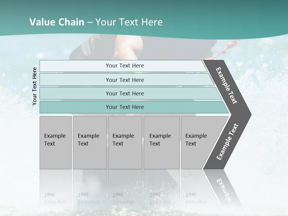 Boy Wakeboarding PowerPoint Template