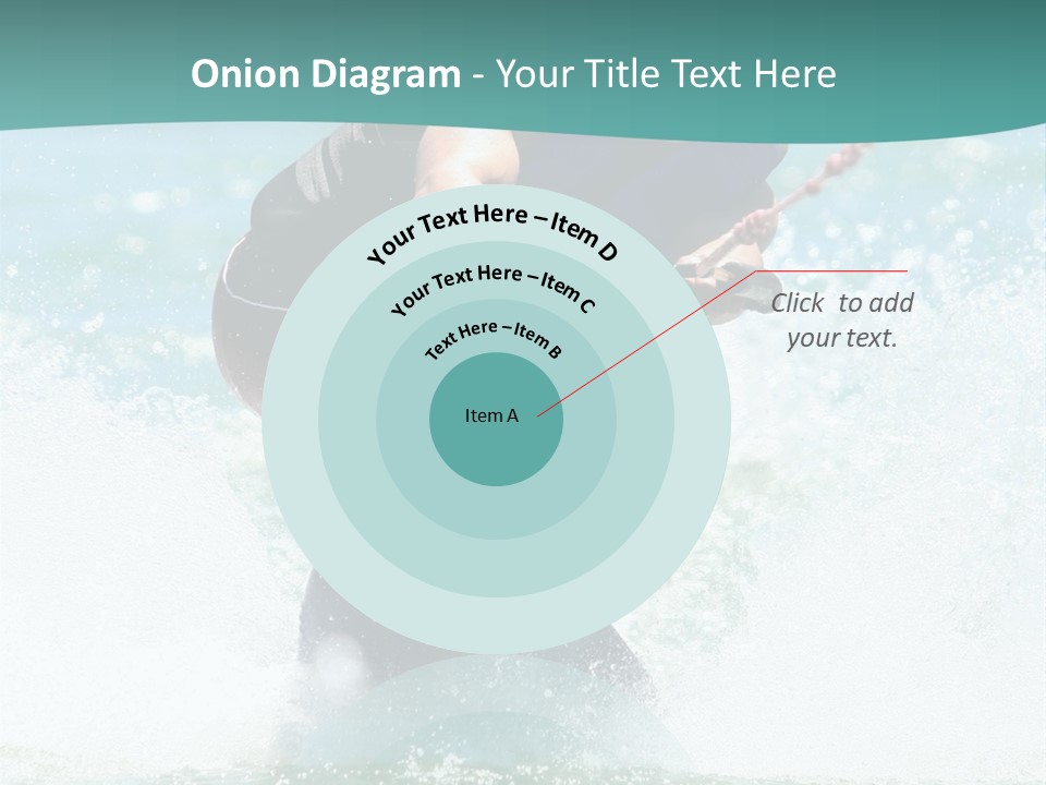 Boy Wakeboarding PowerPoint Template