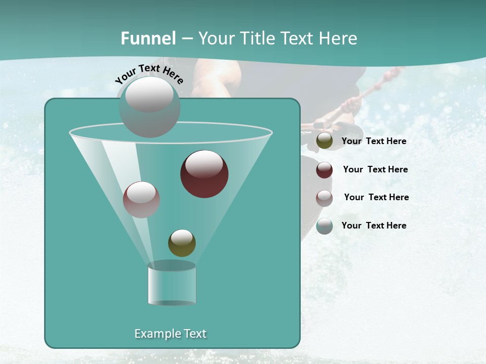 Boy Wakeboarding PowerPoint Template