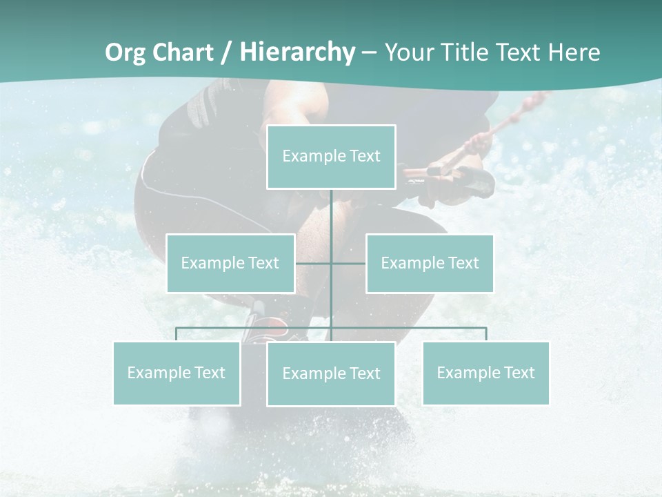 Boy Wakeboarding PowerPoint Template