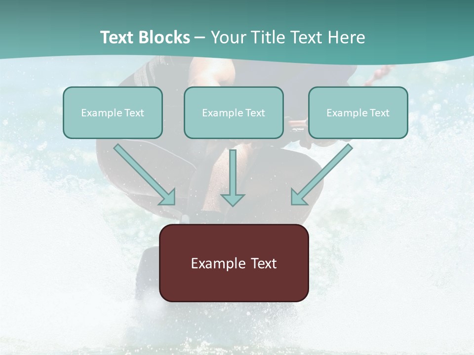 Boy Wakeboarding PowerPoint Template