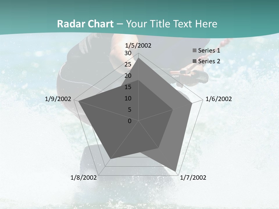 Boy Wakeboarding PowerPoint Template