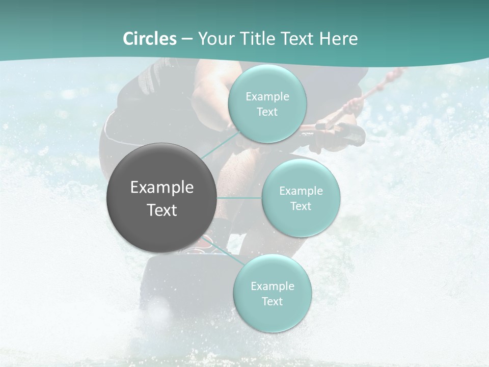 Boy Wakeboarding PowerPoint Template