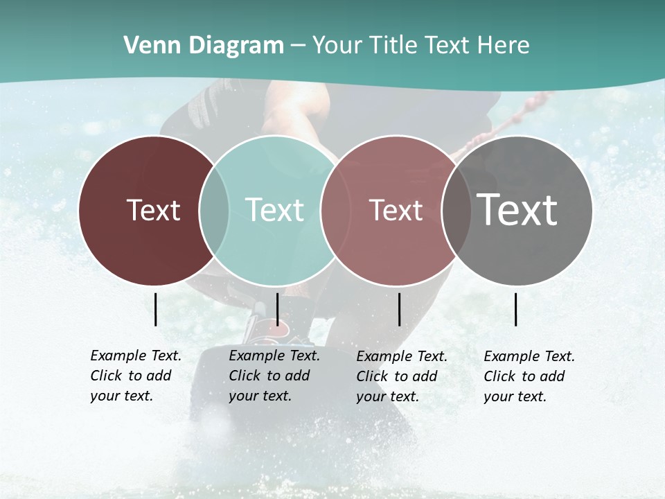 Boy Wakeboarding PowerPoint Template