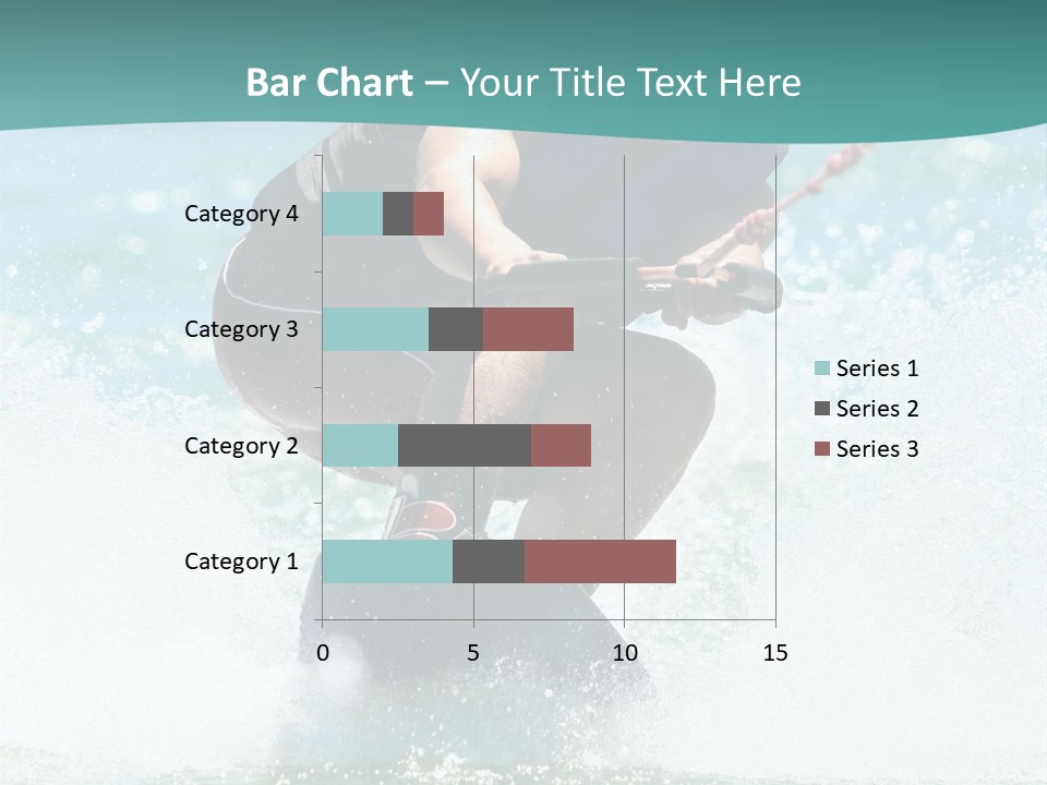 Boy Wakeboarding PowerPoint Template