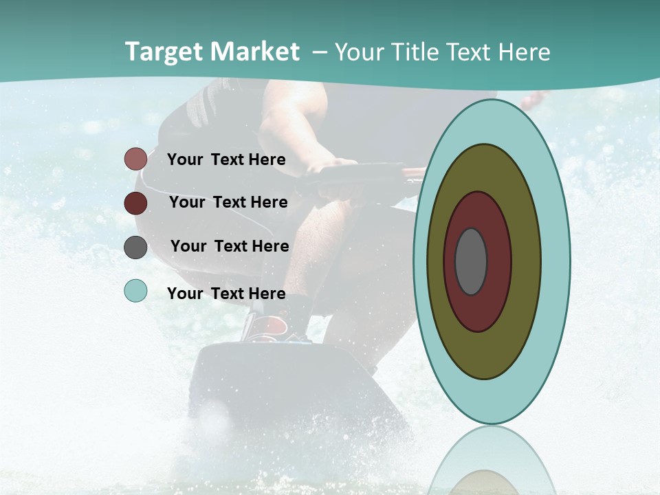 Boy Wakeboarding PowerPoint Template