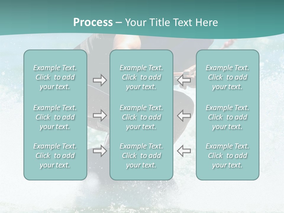 Boy Wakeboarding PowerPoint Template