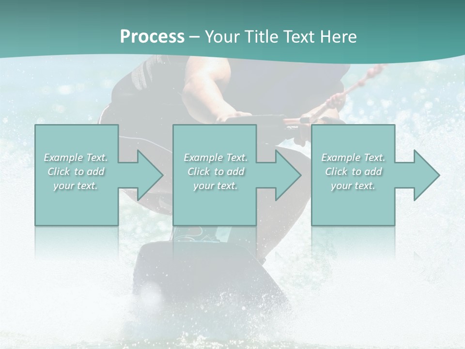 Boy Wakeboarding PowerPoint Template