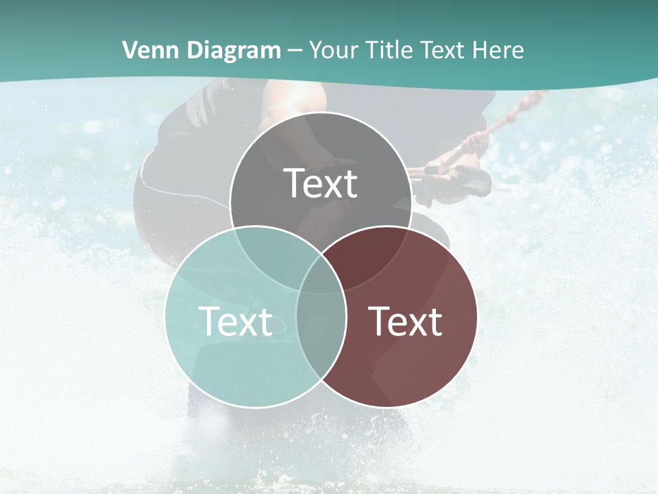 Boy Wakeboarding PowerPoint Template