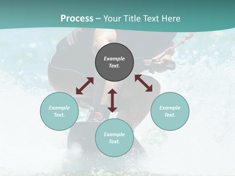 Boy Wakeboarding PowerPoint Template