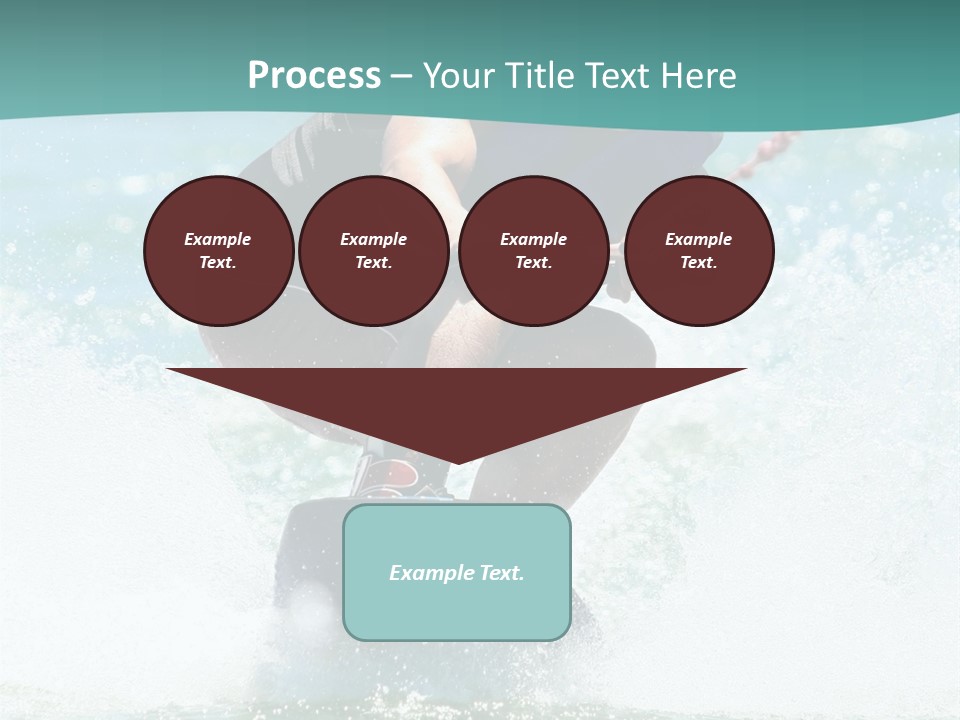 Boy Wakeboarding PowerPoint Template