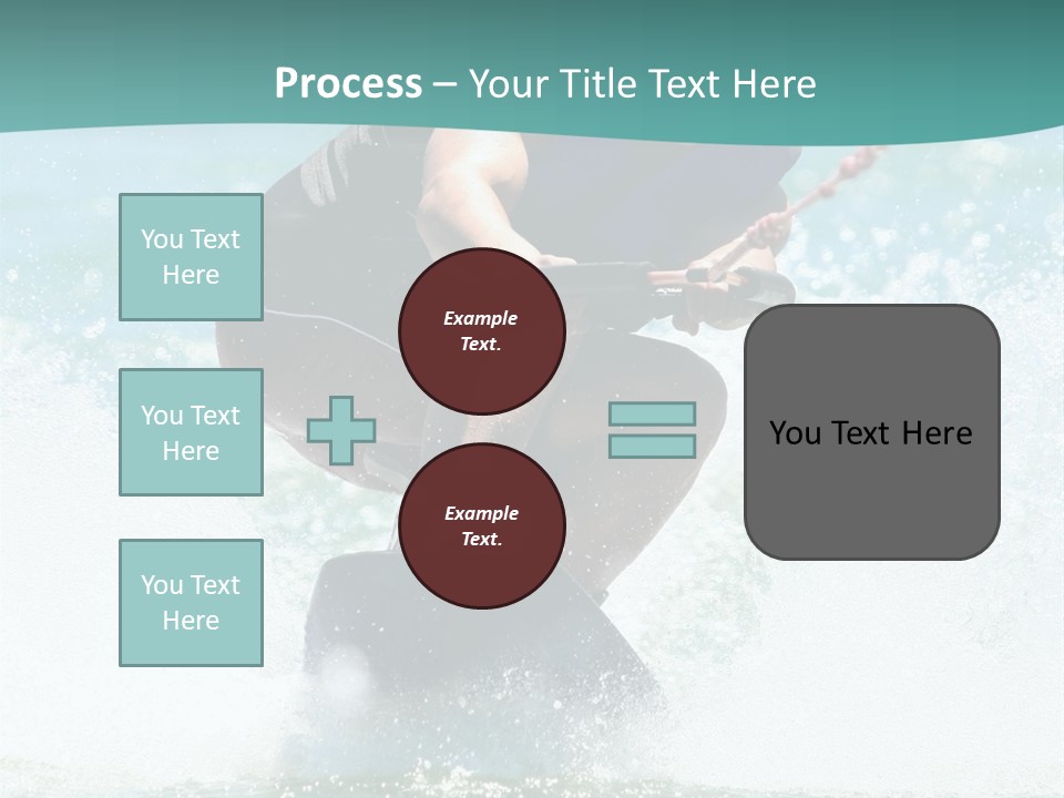 Boy Wakeboarding PowerPoint Template