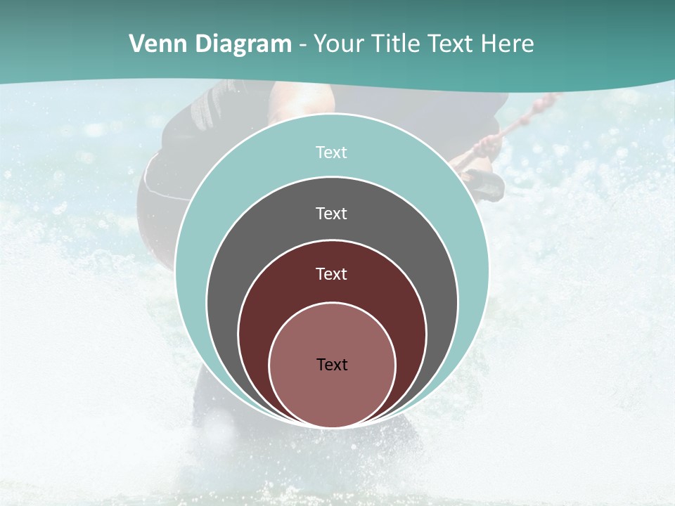Boy Wakeboarding PowerPoint Template