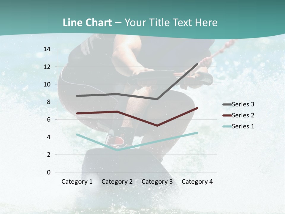 Boy Wakeboarding PowerPoint Template
