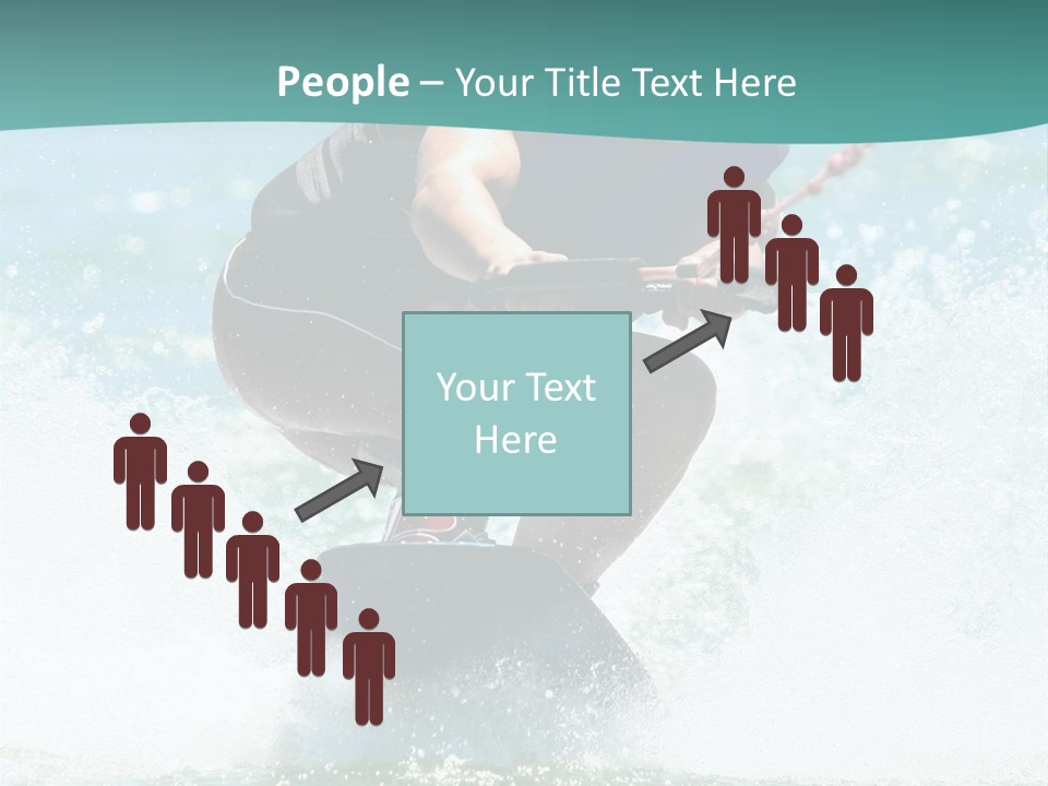 Boy Wakeboarding PowerPoint Template