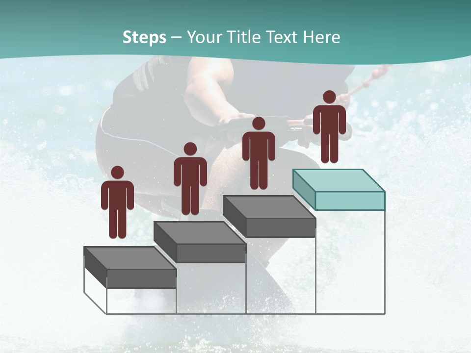 Boy Wakeboarding PowerPoint Template