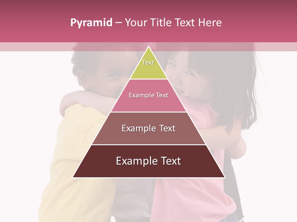 Four Young Kids Having Fun And Growing Up. Childhood, Learning, Exploration Family PowerPoint Template