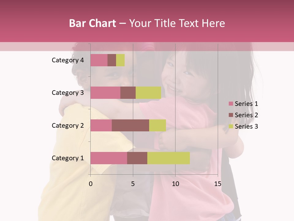 Four Young Kids Having Fun And Growing Up. Childhood, Learning, Exploration Family PowerPoint Template
