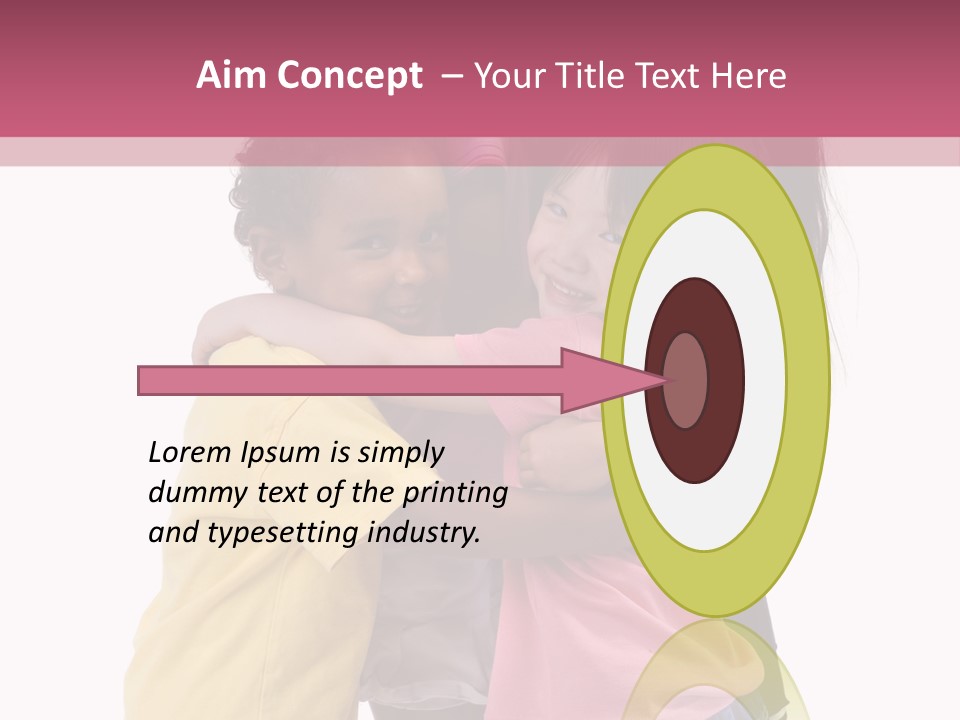 Four Young Kids Having Fun And Growing Up. Childhood, Learning, Exploration Family PowerPoint Template