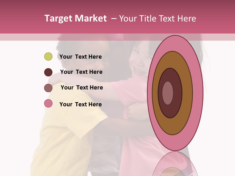 Four Young Kids Having Fun And Growing Up. Childhood, Learning, Exploration Family PowerPoint Template