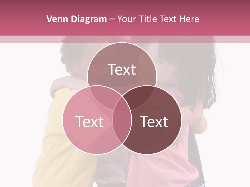 Four Young Kids Having Fun And Growing Up. Childhood, Learning, Exploration Family PowerPoint Template