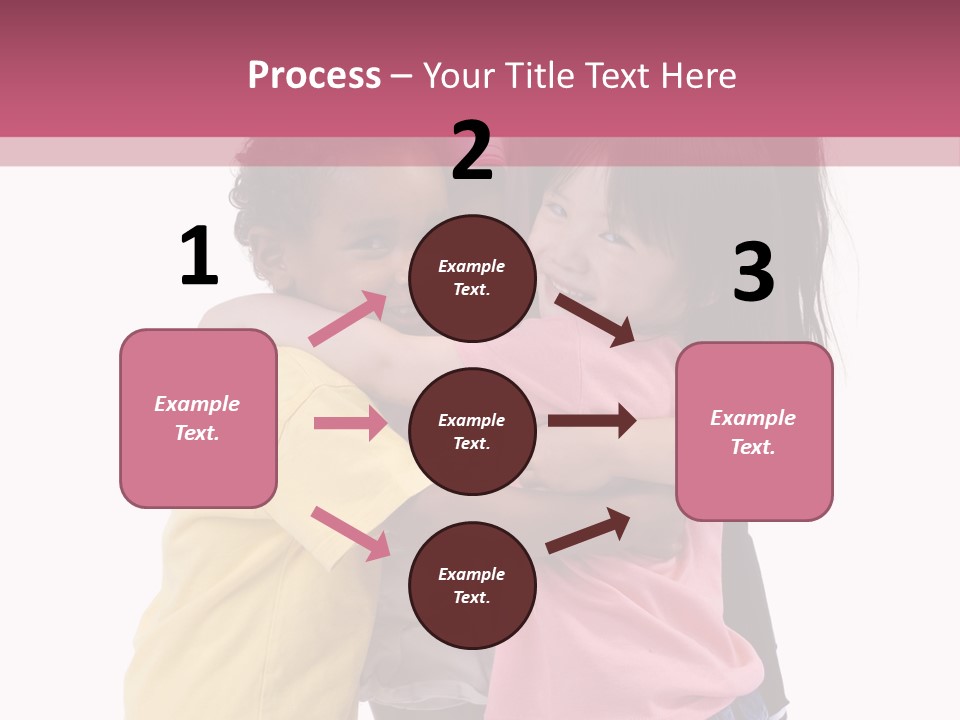 Four Young Kids Having Fun And Growing Up. Childhood, Learning, Exploration Family PowerPoint Template