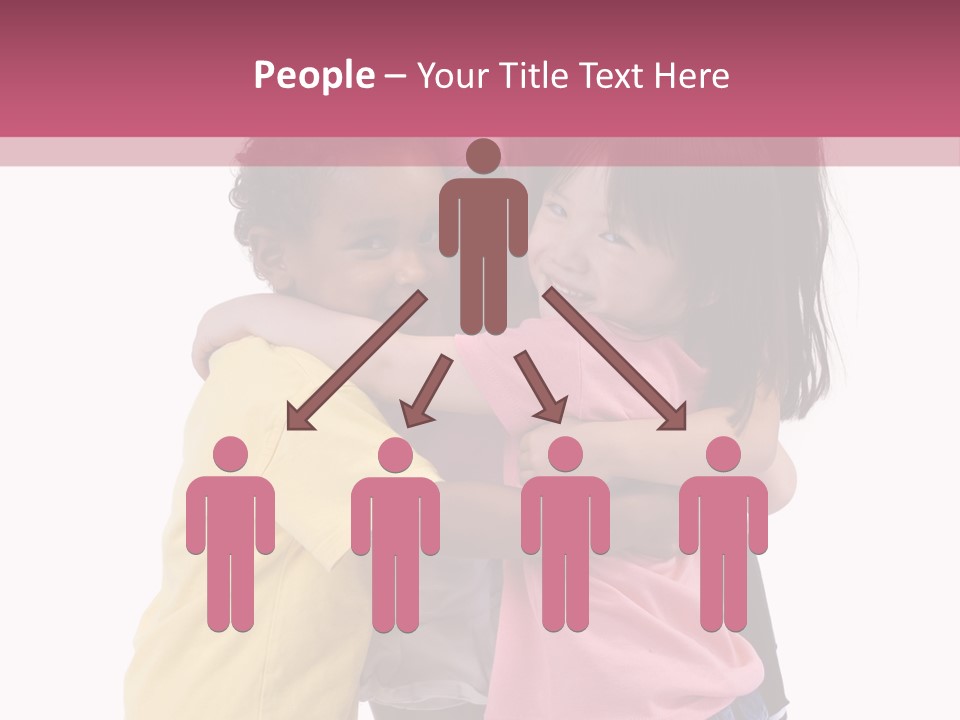 Four Young Kids Having Fun And Growing Up. Childhood, Learning, Exploration Family PowerPoint Template