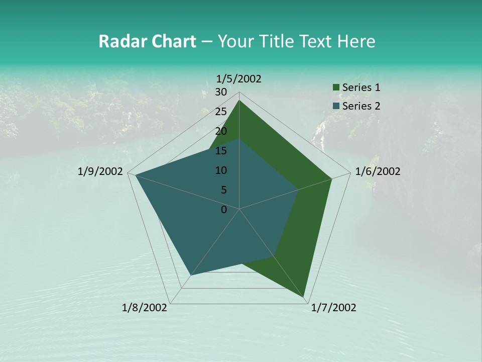 Gorges Du Verdon (Provence - Alpes, France) - On The Boat In The Canyon PowerPoint Template