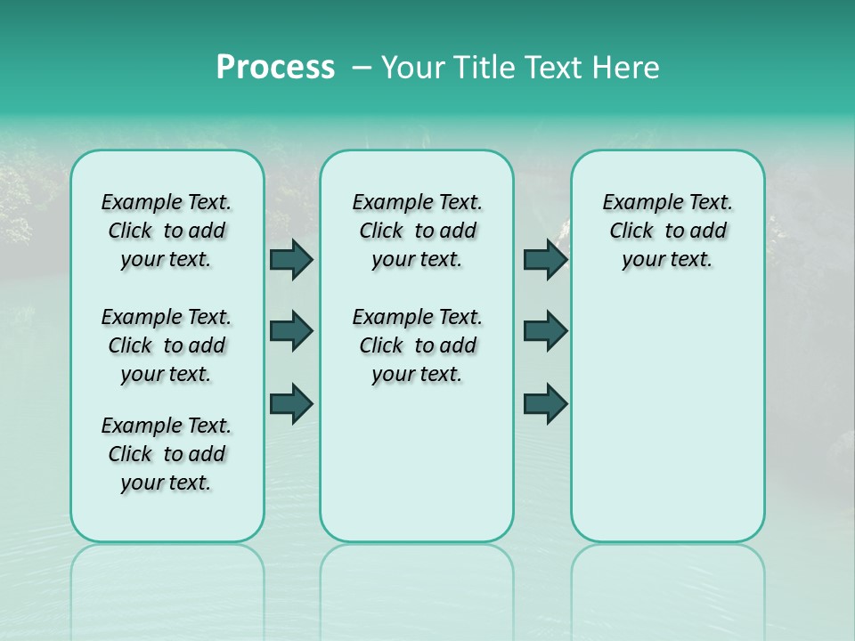 Gorges Du Verdon (Provence - Alpes, France) - On The Boat In The Canyon PowerPoint Template