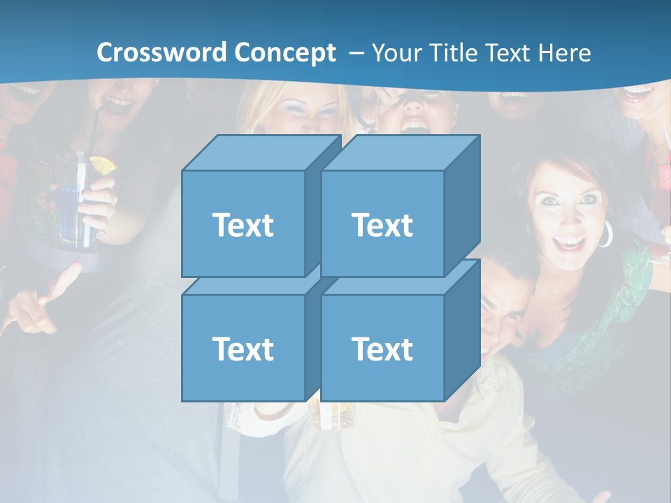 Golfer Waiting For The Fairway To Clear So That He Can Make His Drive From The Tee Box. PowerPoint Template