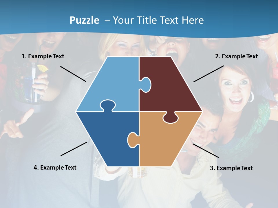 Golfer Waiting For The Fairway To Clear So That He Can Make His Drive From The Tee Box. PowerPoint Template