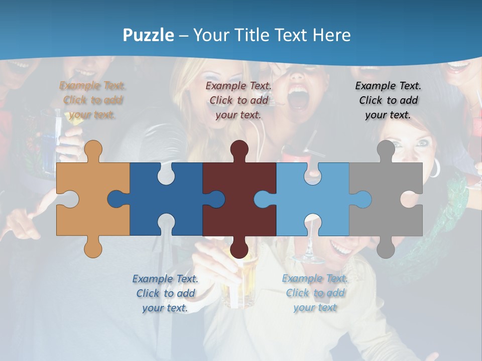 Golfer Waiting For The Fairway To Clear So That He Can Make His Drive From The Tee Box. PowerPoint Template