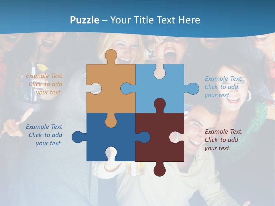 Golfer Waiting For The Fairway To Clear So That He Can Make His Drive From The Tee Box. PowerPoint Template